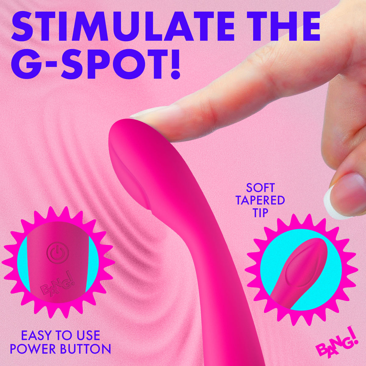 Flexible Silicone G-Spot Vibrator (view 9)