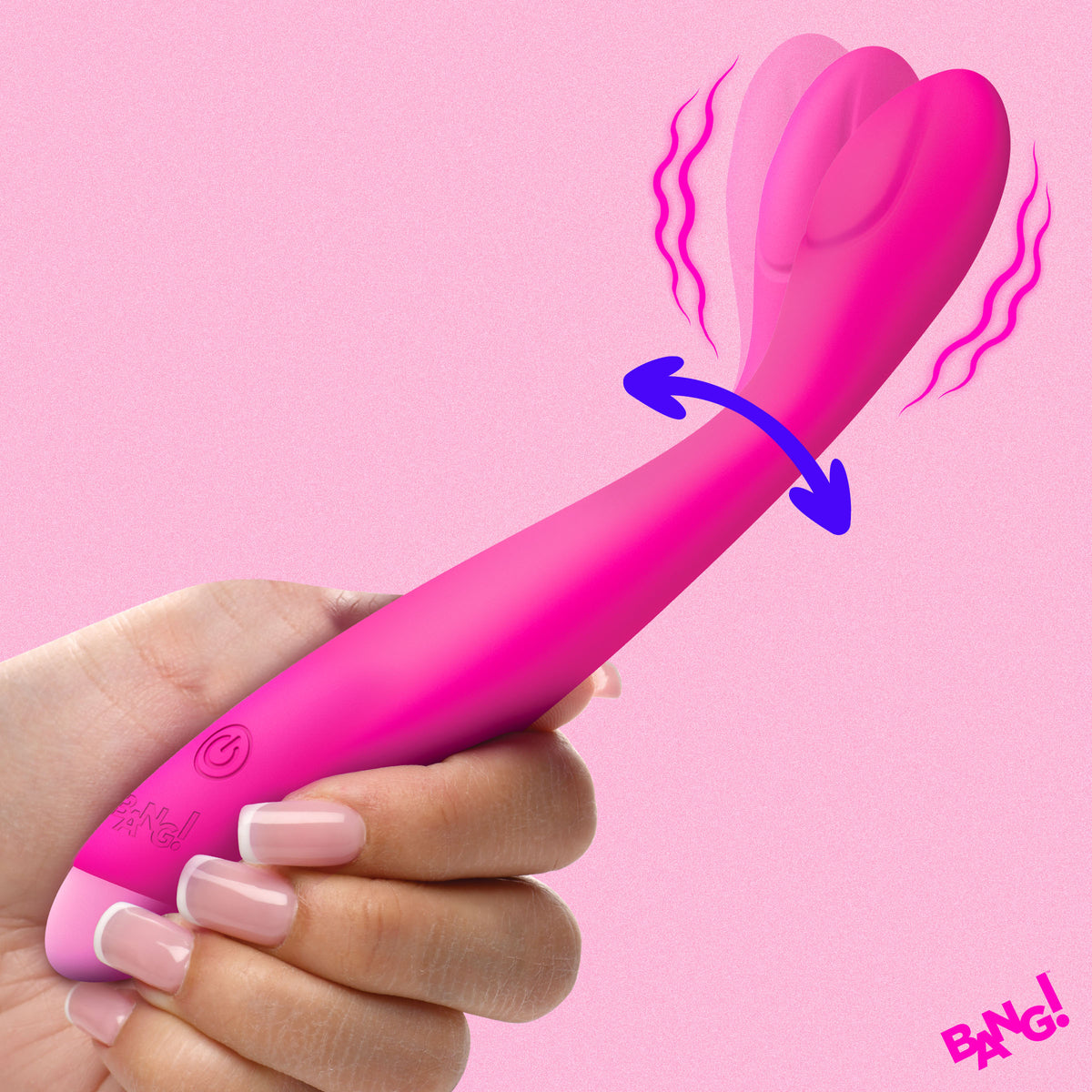 Flexible Silicone G-Spot Vibrator (view 7)