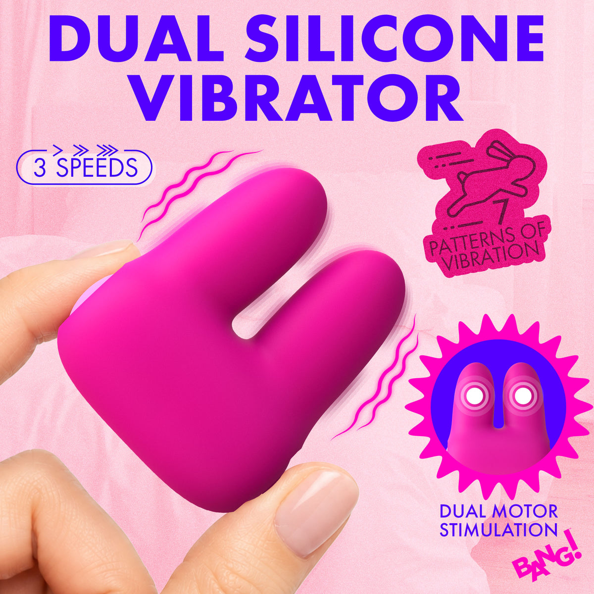 Dual Silicone Vibrator (view 8)