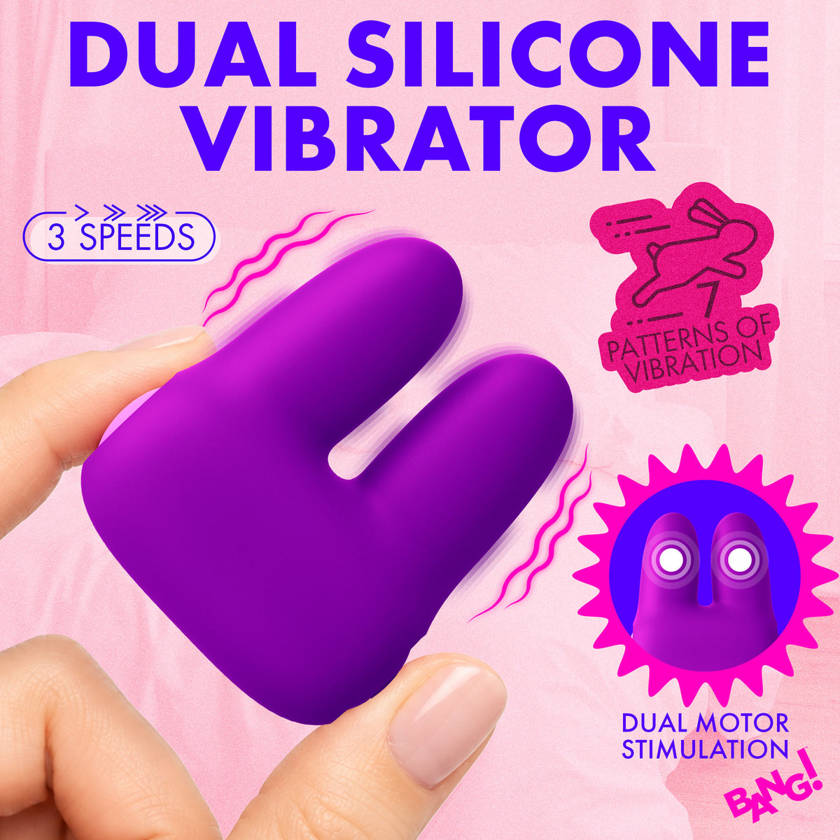 Dual Silicone Vibrator (view 2)