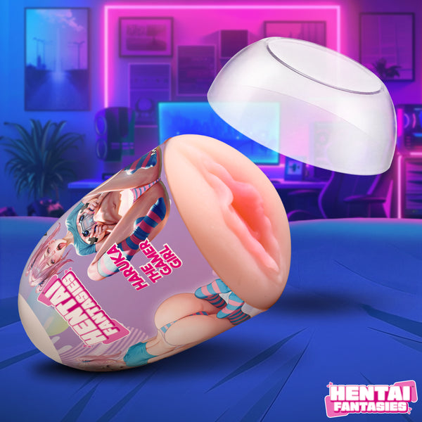 Haruka the Gamer Girl Pussy Egg Masturbator, TPE