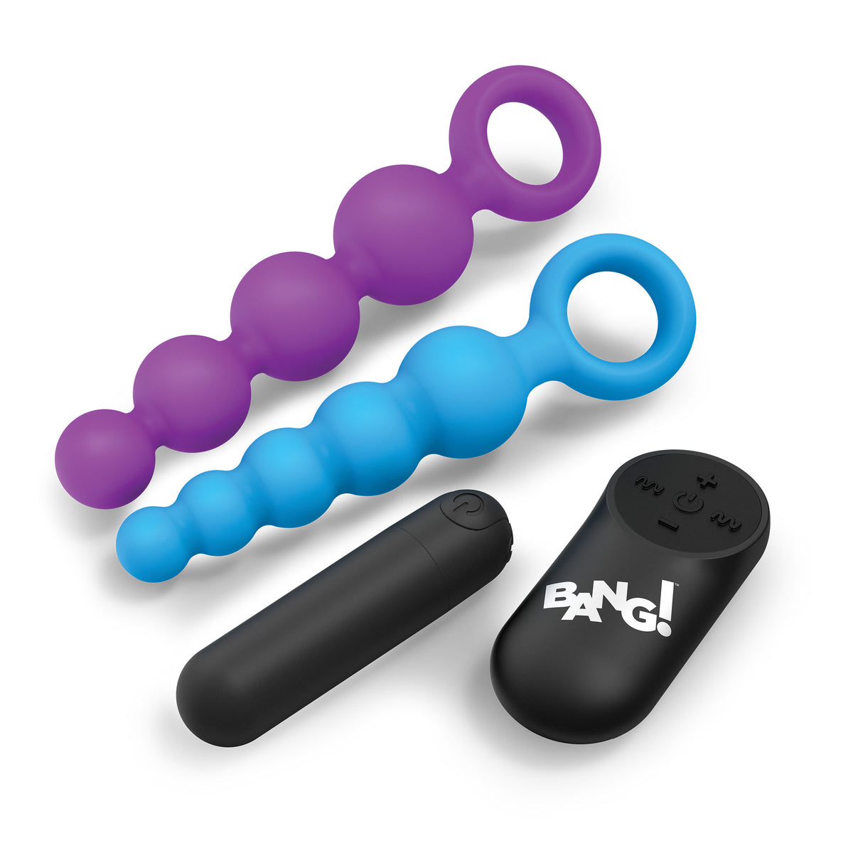 Vibrating Silicone Anal Beads Set with Remote (view 6)