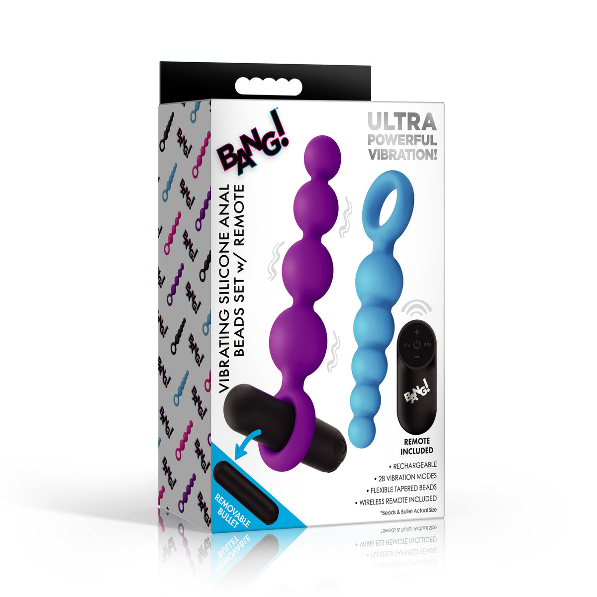 Vibrating Silicone Anal Beads Set with Remote (view 7)