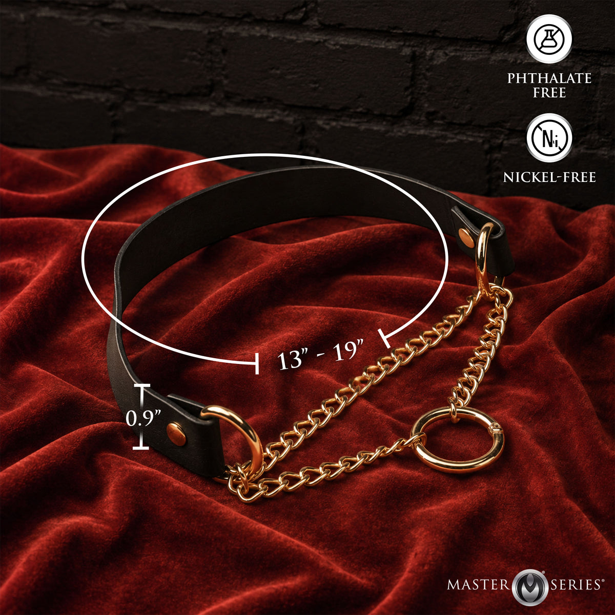 Halo Desire O-Ring Collar – collar and leash (view 4)