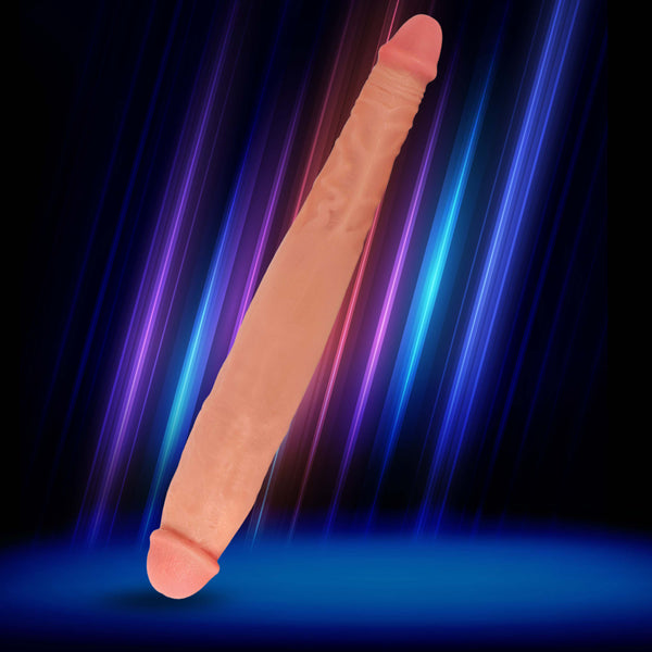 JOCK 13 Inch Tapered Double Dong Flesh – dildo, PVC
