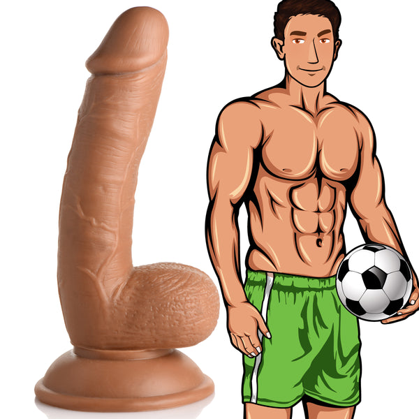 Soccer Sam 7 Inch Dildo, PVC