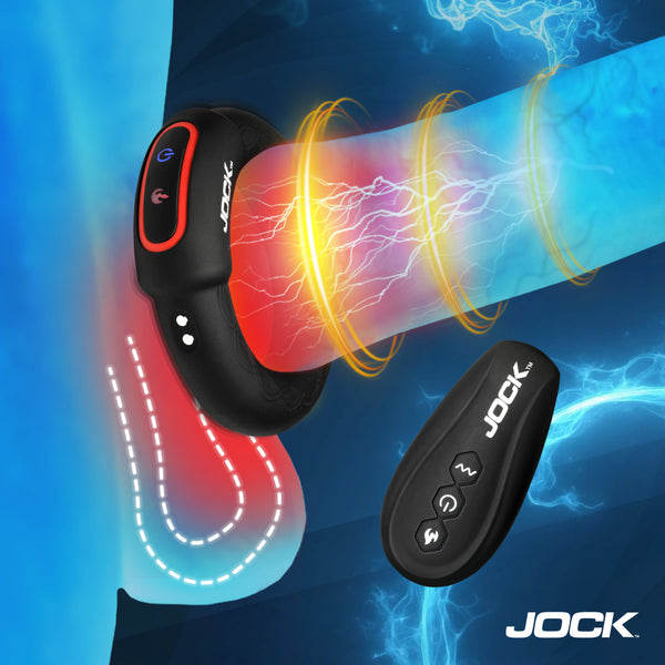 Rumbler Vibrating &amp; Warming C-Ring - 1.8" – cock ring, Silicone