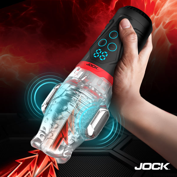 Power Suck Sucking &amp; Vibrating Masturbator, Silicone