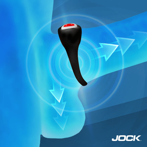 Hard-On Vibrating Silicone C-Ring – cock ring