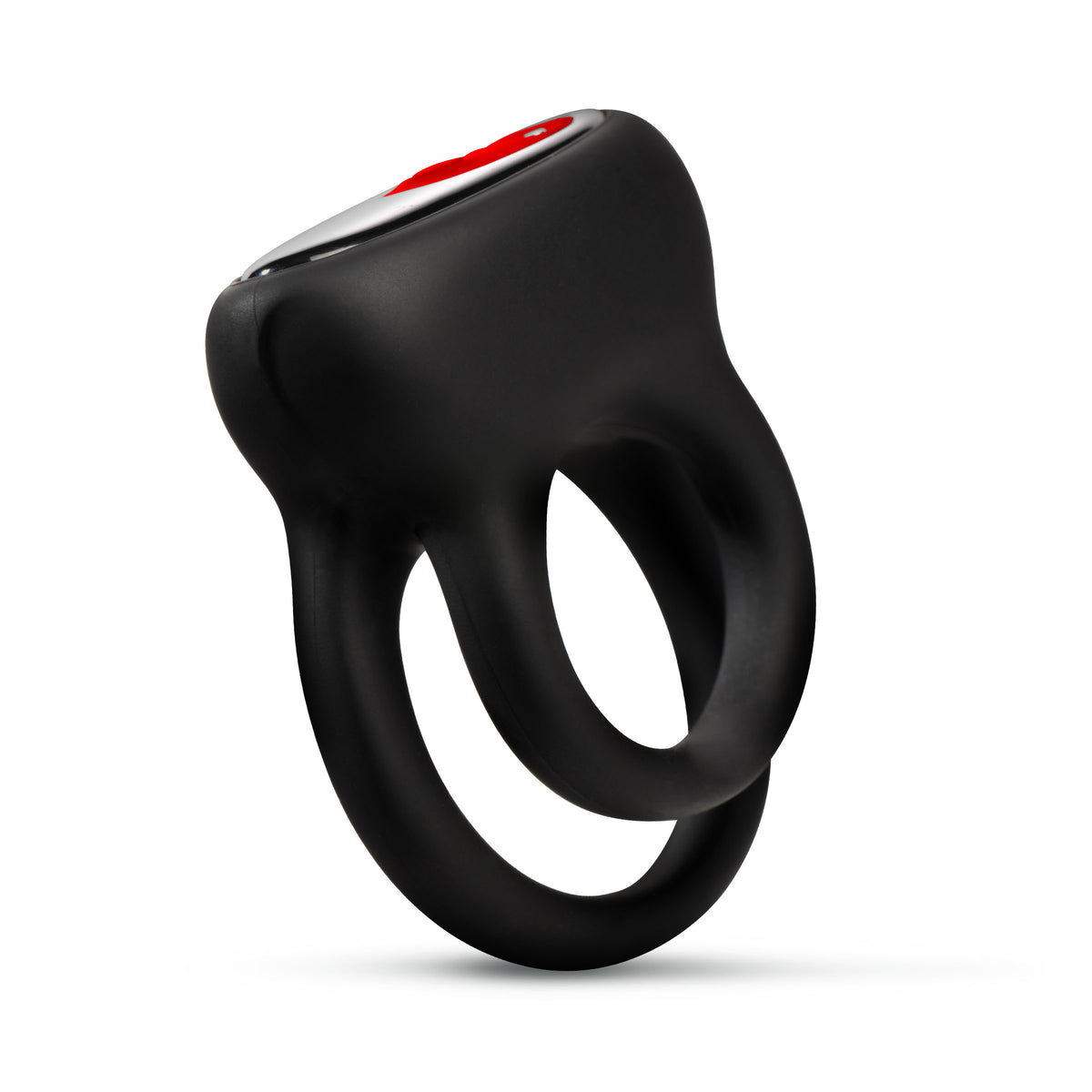 Hard-On Vibrating Silicone Double C-Ring – cock ring (view 5)