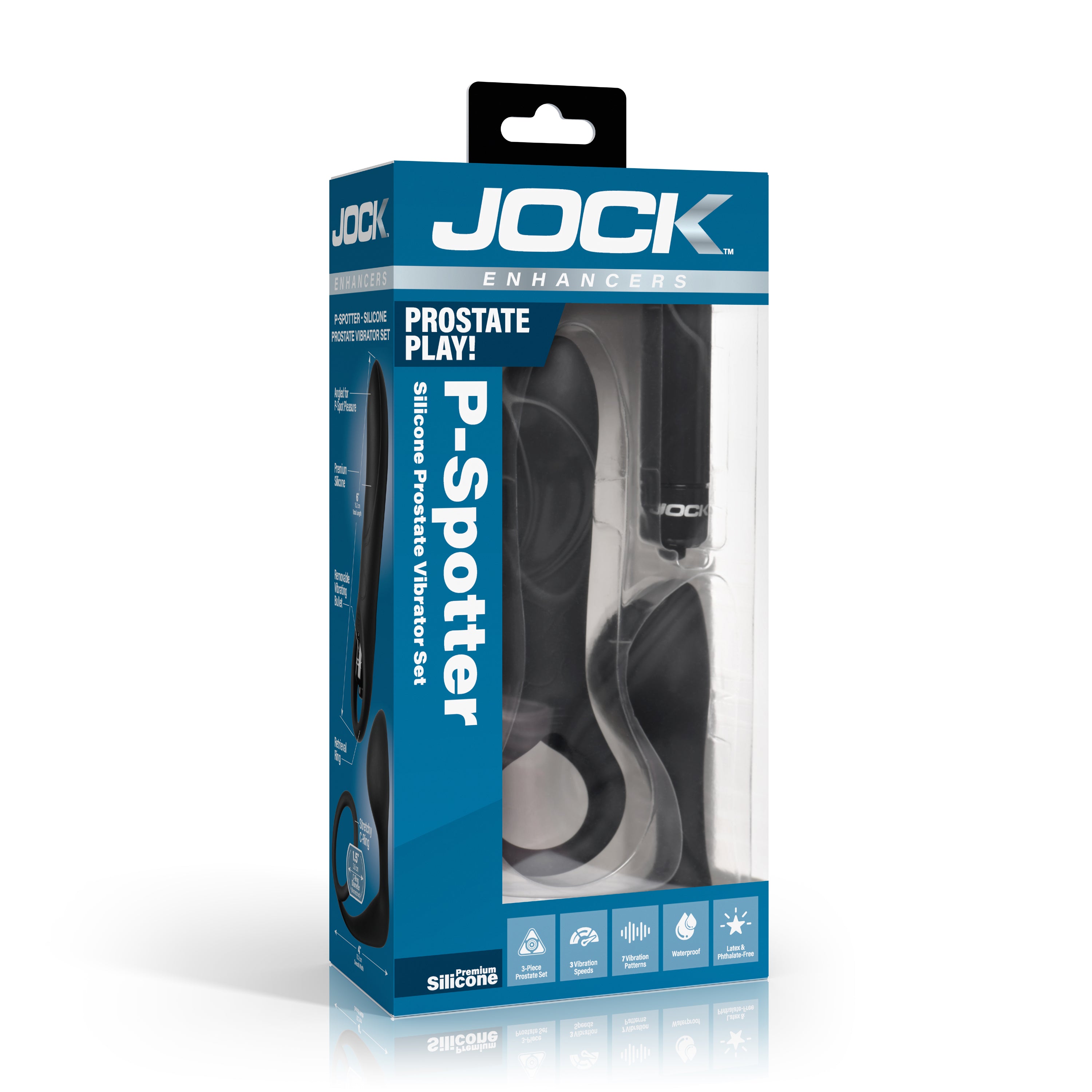 P-Spotter Silicone Prostate Vibrator Set