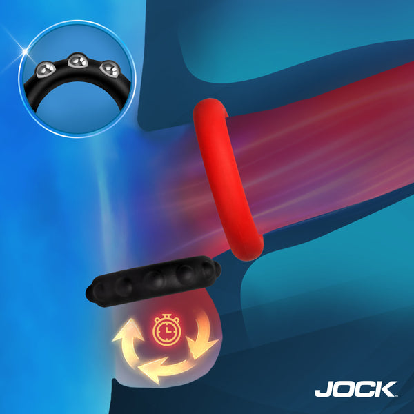 Weighted Silicone C-Ring Set – cock ring, Silicone