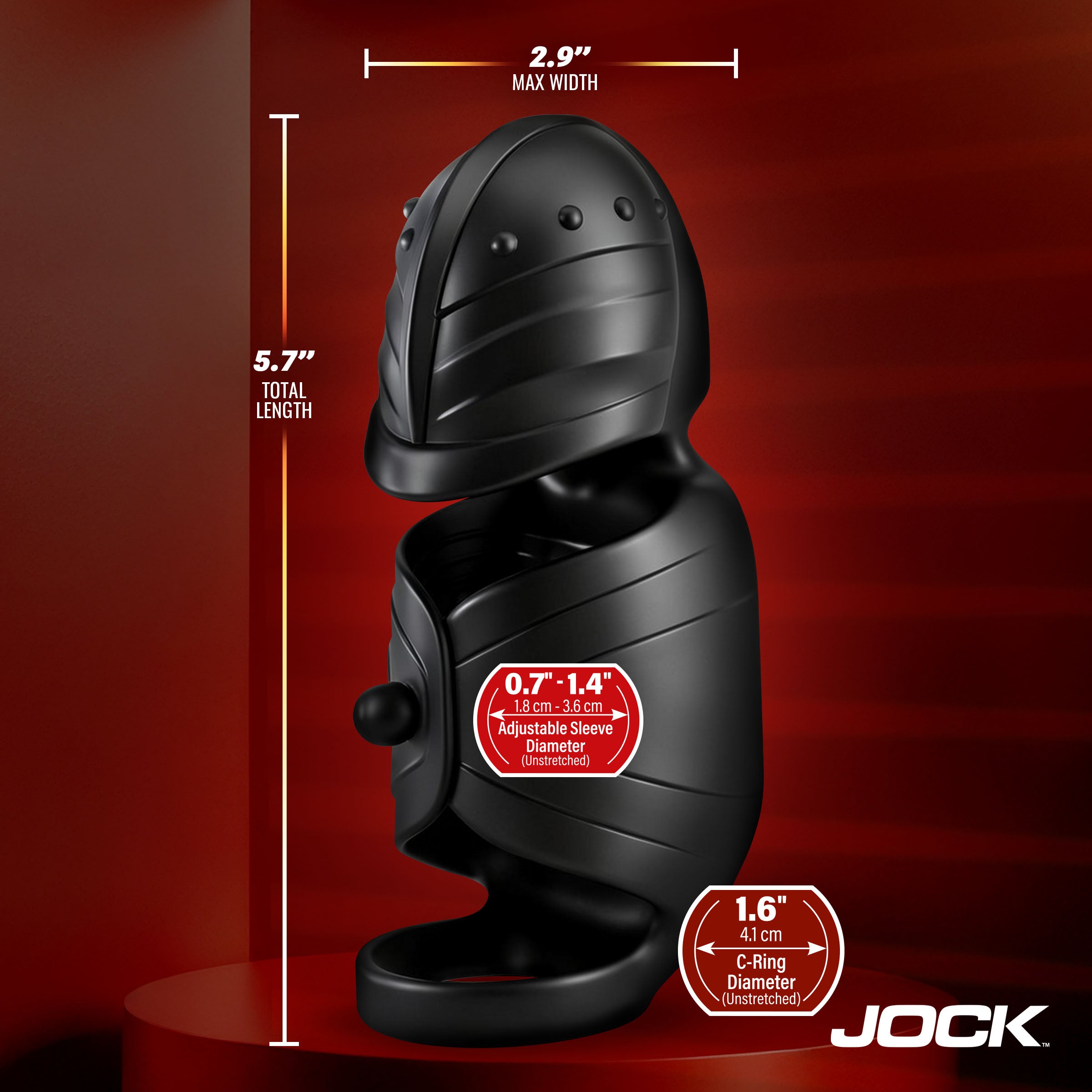 Helmet Humper Gyrating & Vibrating Silicone Masturbator