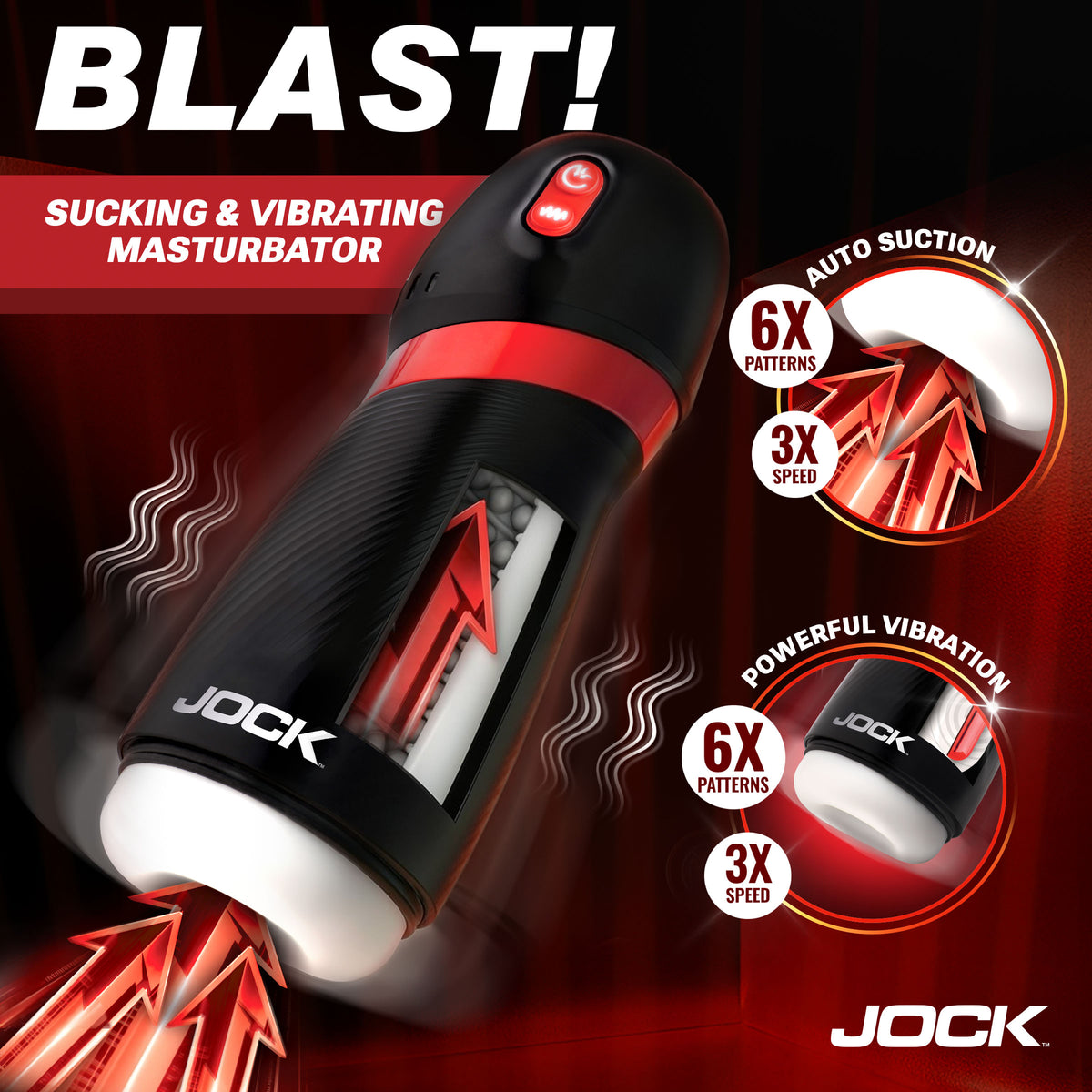 BLAST! Sucking &amp; Vibrating Masturbator (view 2)