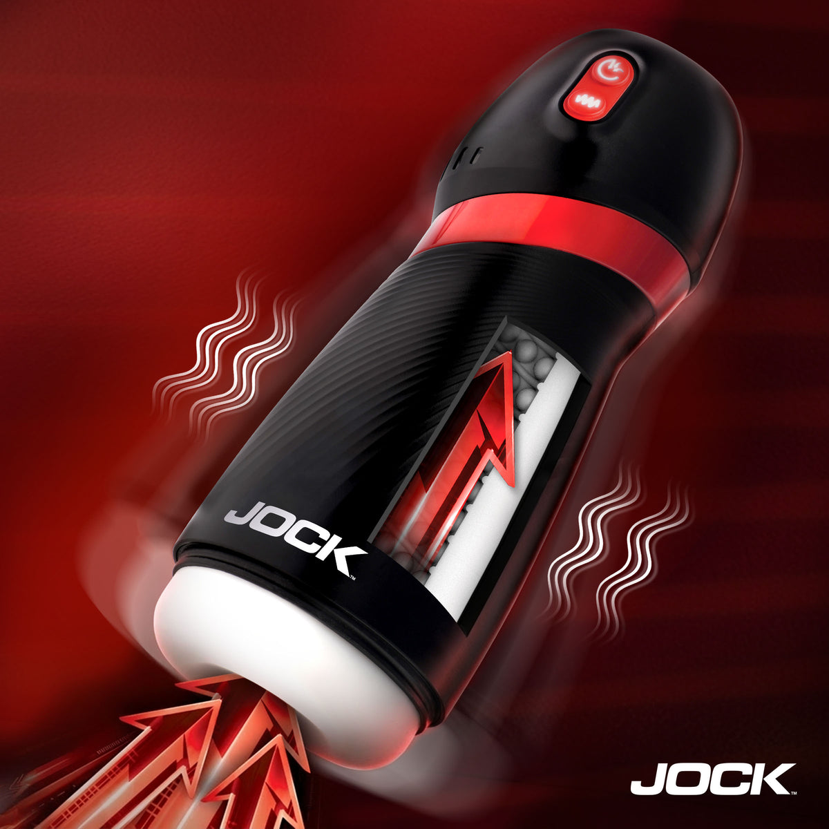 BLAST! Sucking &amp; Vibrating Masturbator, Silicone