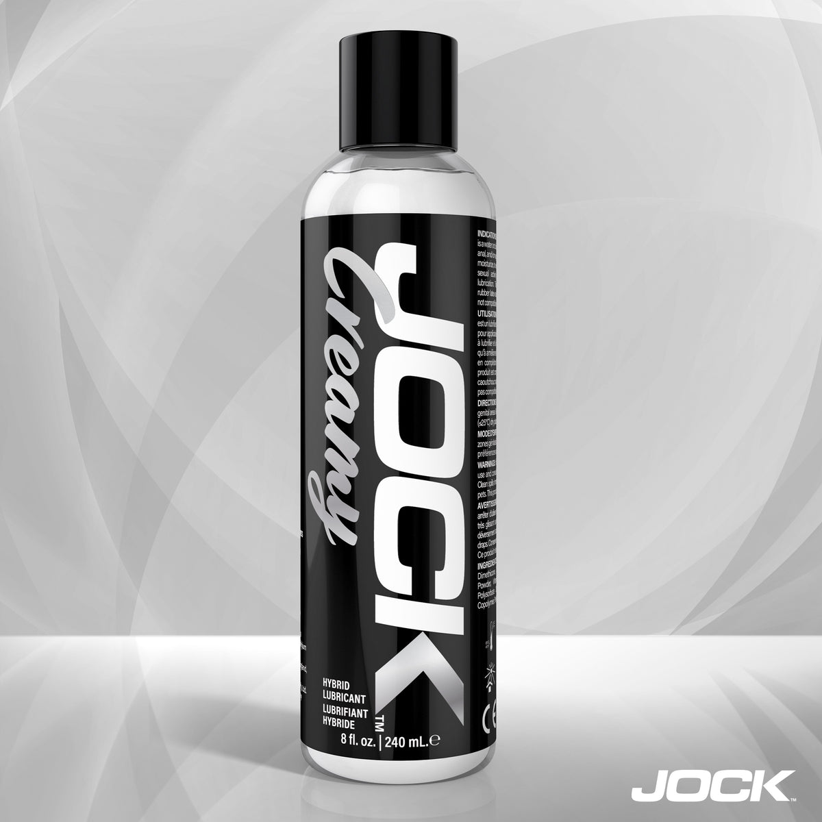 JOCK Creamy Cum Lubricant 8oz, ABS plastic