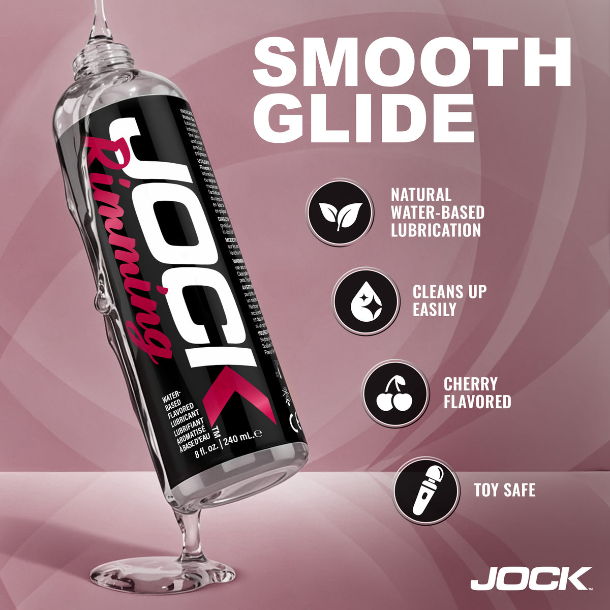 JOCK Rimming Lubricant 8oz - Cherry (view 5)