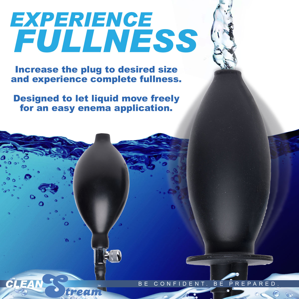 CleanStream Inflatable Enema Plug – enema and douche (view 6)