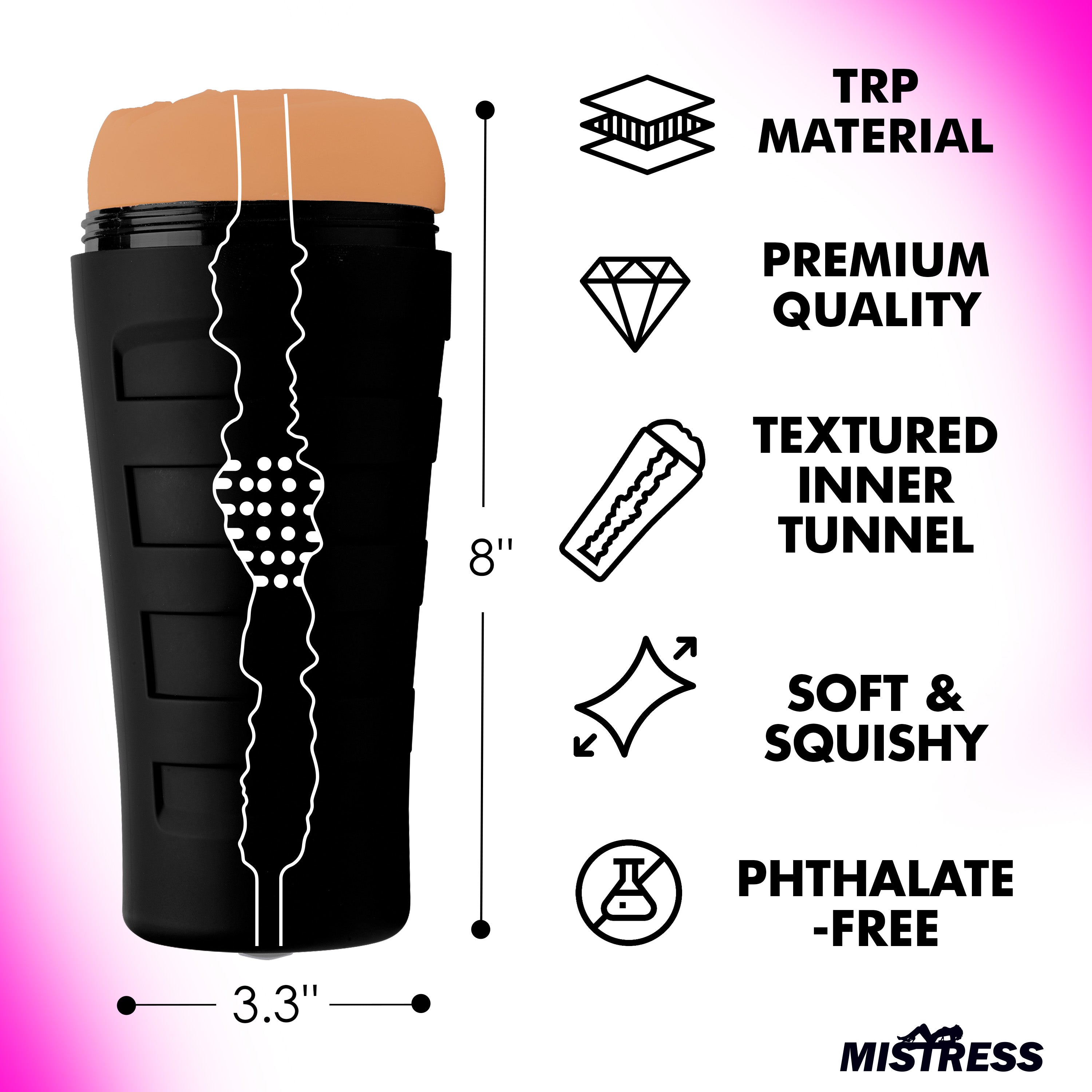 Sophia Deluxe Pussy Stroker - Medium