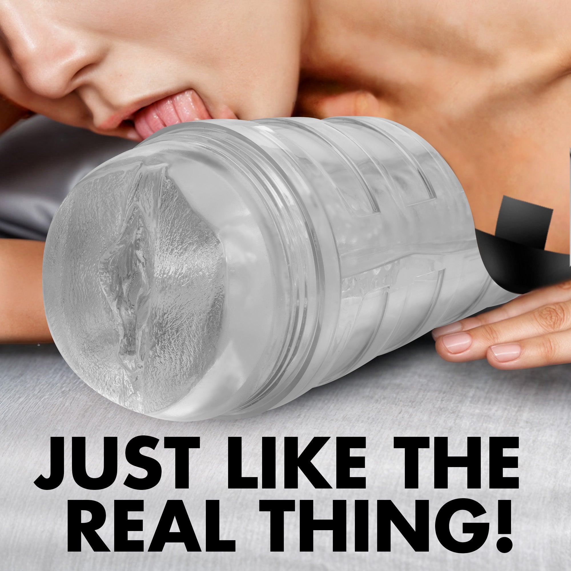 Mistress Julie Diamond Deluxe Pussy Stroker - Clear