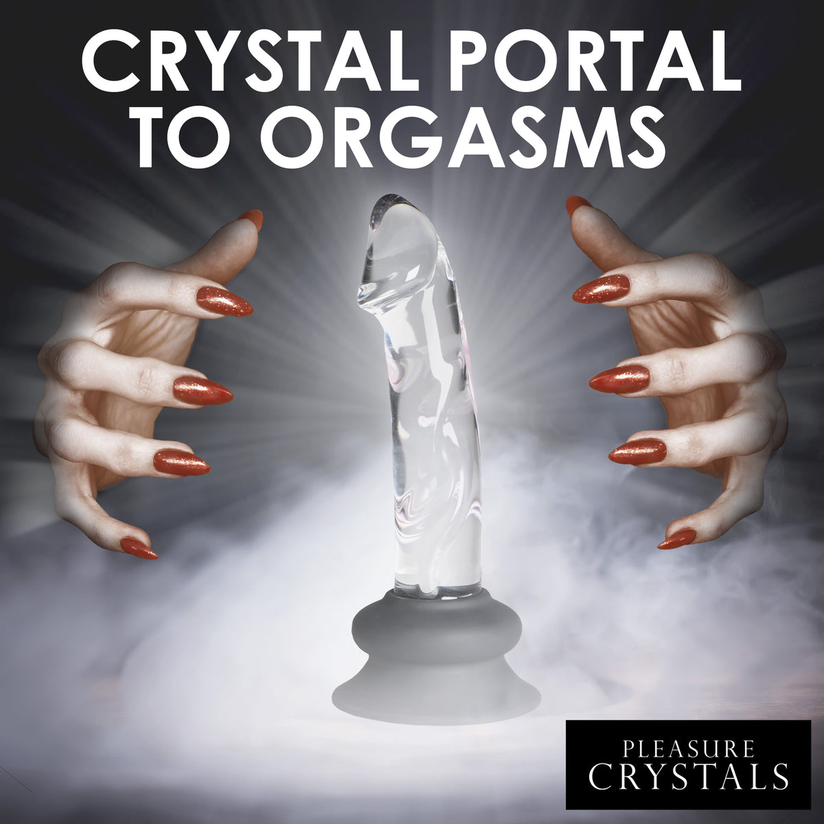 Glass Dildo with Silicone Base - 5.6 Inch, Silicone (view 3)