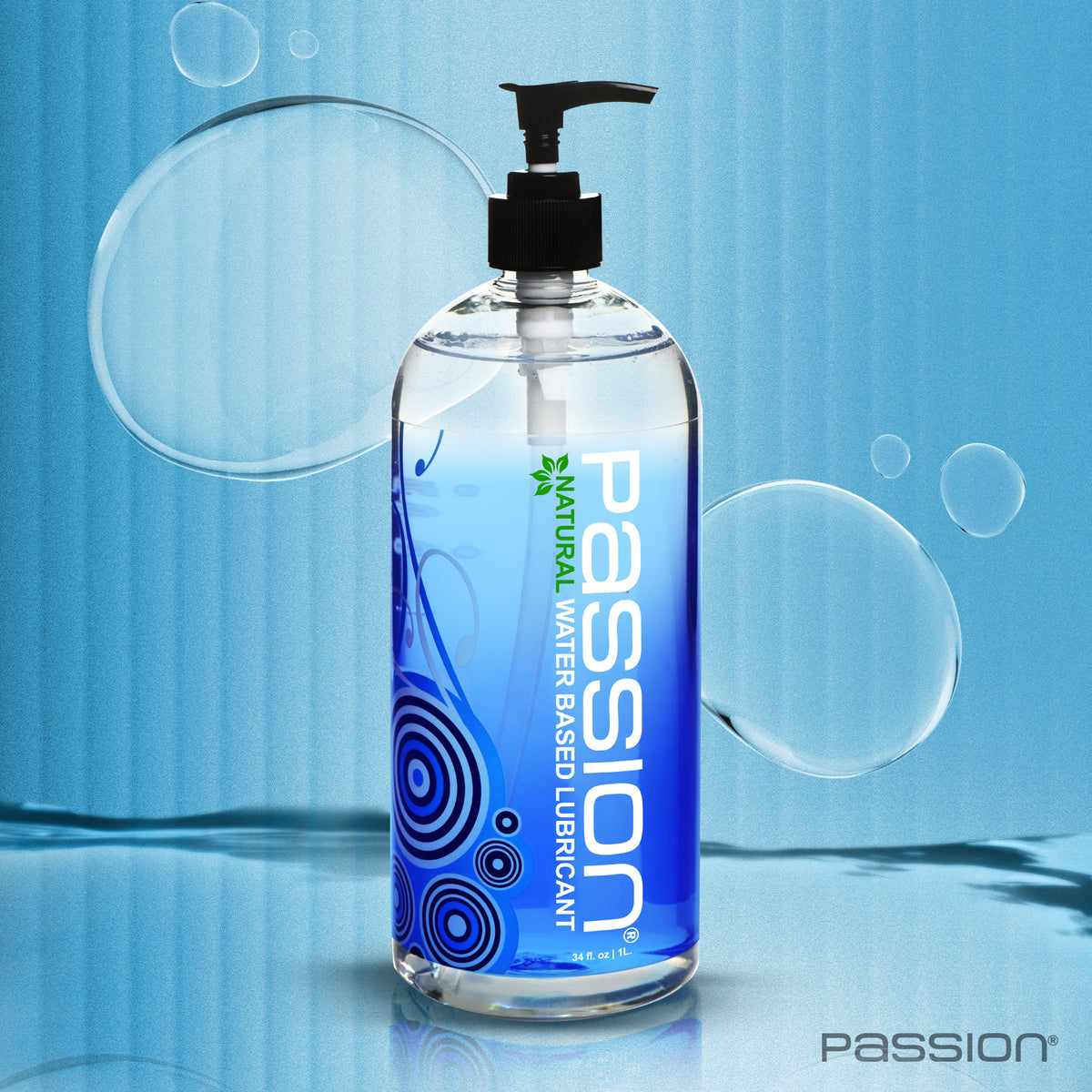 Passion Natural Water-Based Lubricant - 34 oz (view 5)