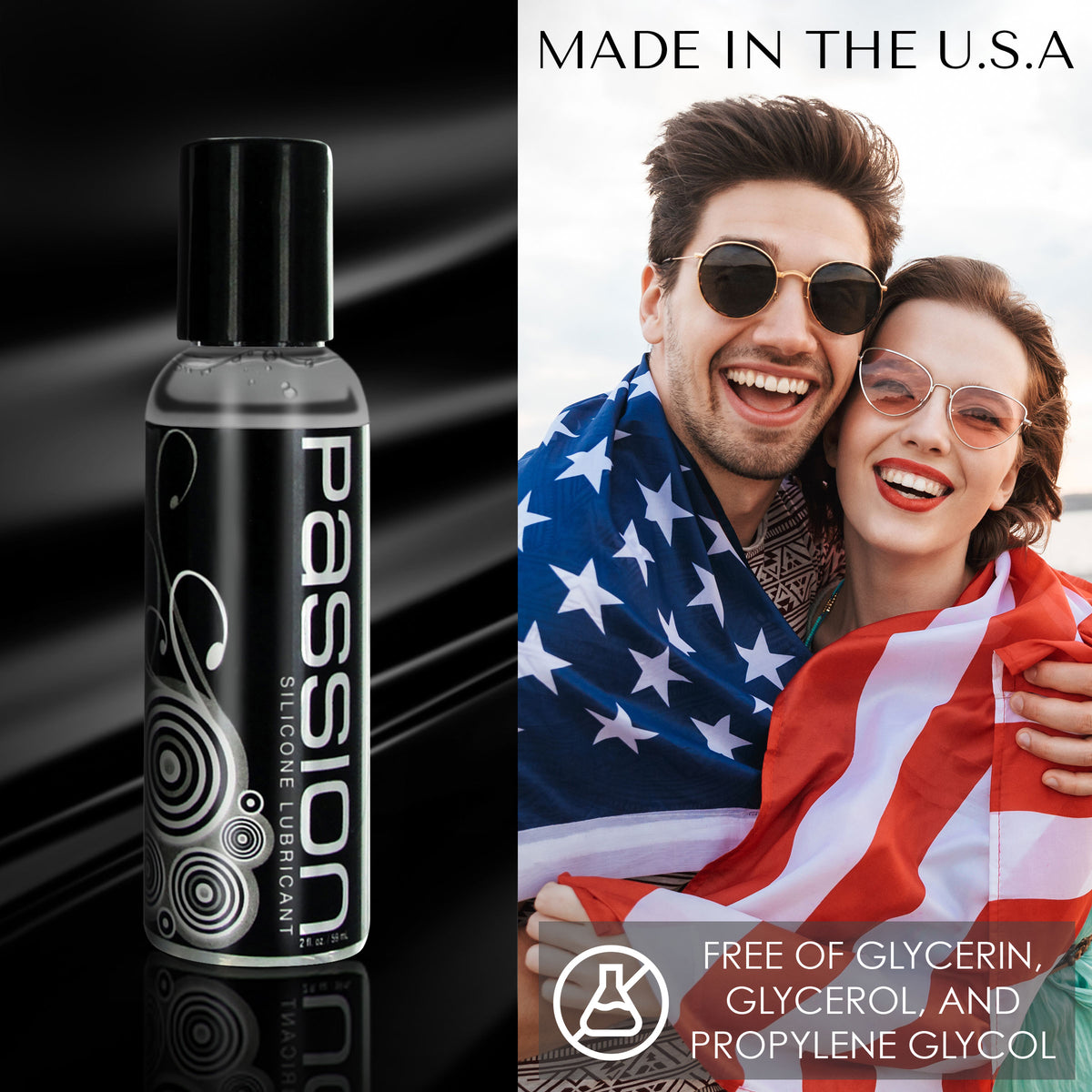 Passion Premium Silicone Lubricant - 2 oz (view 6)