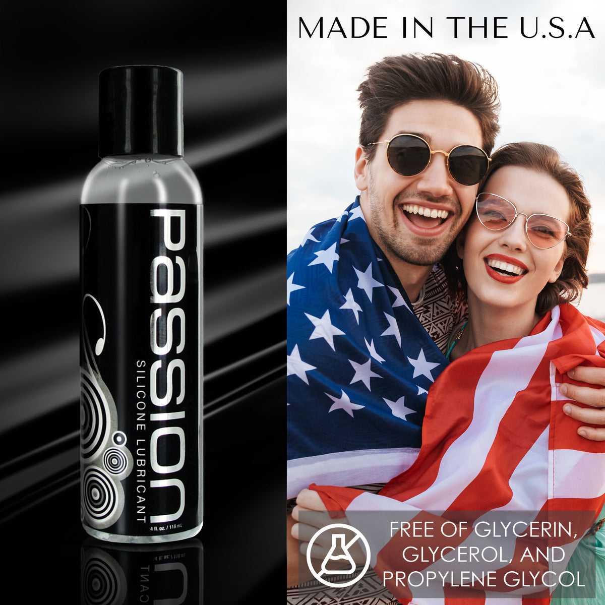 Passion Premium Silicone Lubricant - 4 oz (view 6)