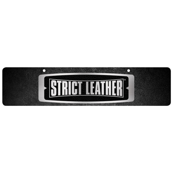 Strict Leather Display Sign – restraints and cuffs