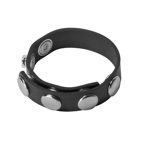 5 Snap Rubber Cock Ring, rubber