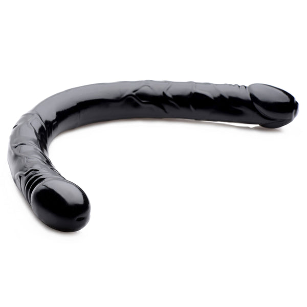 Double Ended Black Dildo, PVC