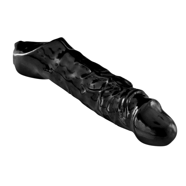 Mamba Cock Sheath - Black – penis pump and enhancer, TPE