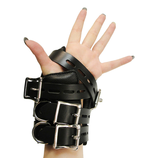 Strict Leather Four Buckle Suspension Cuffs – restraints and cuffs, Metal