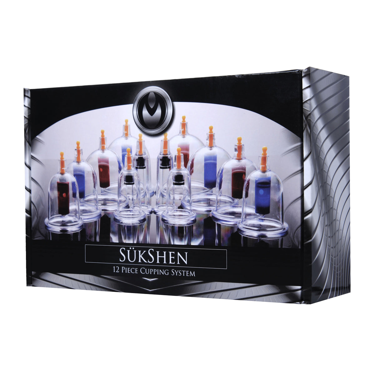 Sukshen 12 Piece Cupping Set, ABS plastic (view 2)