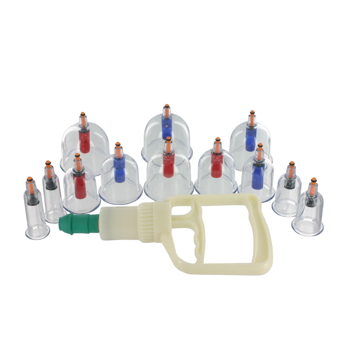 Sukshen 12 Piece Cupping Set, ABS plastic