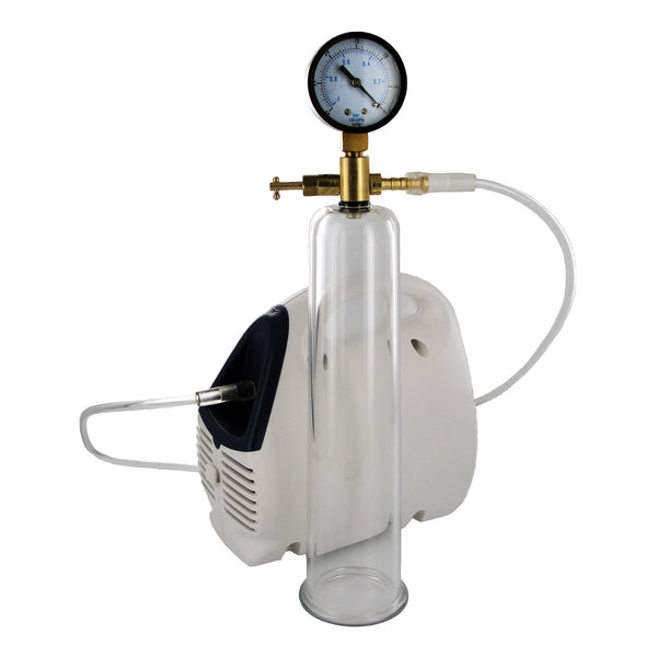 Bionic Electric Pump Kit with Penis Cylinder – penis pump and enhancer, Leather