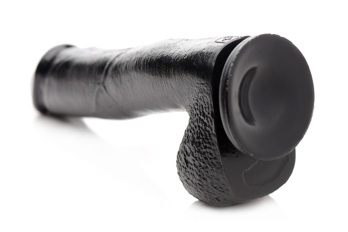 Mighty Midnight 10 Inch Dildo with Suction Cup, PVC (view 2)