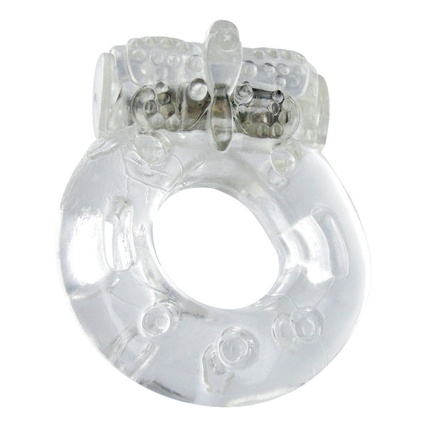 Platinum Orgasmic Vibrating Cockring – cock ring, TPE