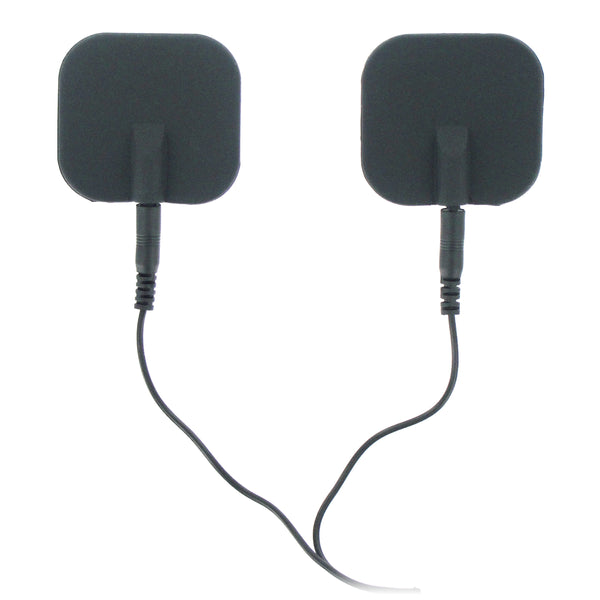 Zeus Deluxe Silicone Black Electro Pads – electro play, Silicone