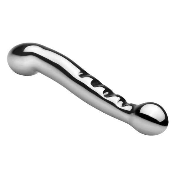 Steel Elegance Dual Ended Dildo – butt plug, Metal