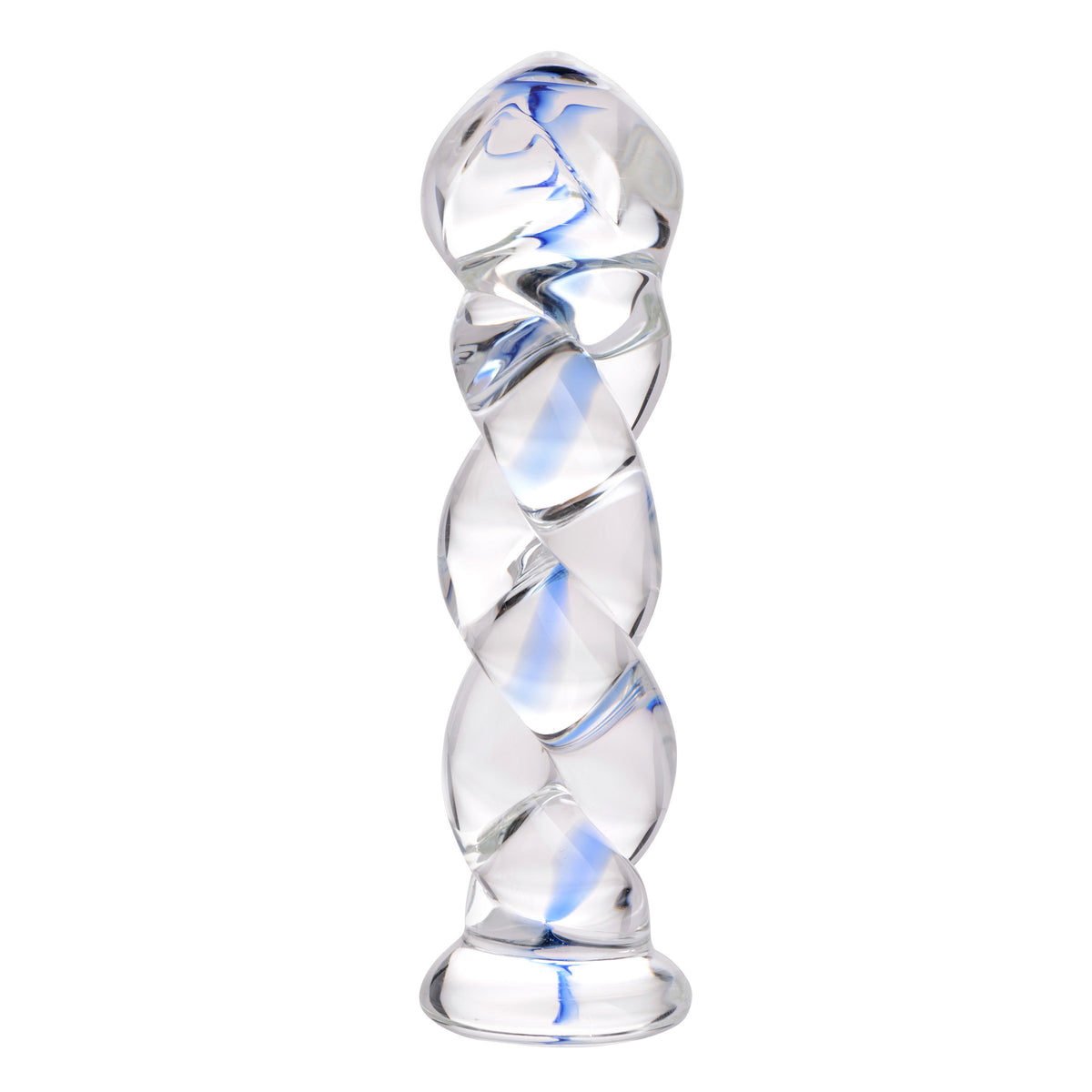 Soma Twisted Glass Dildo, Glass