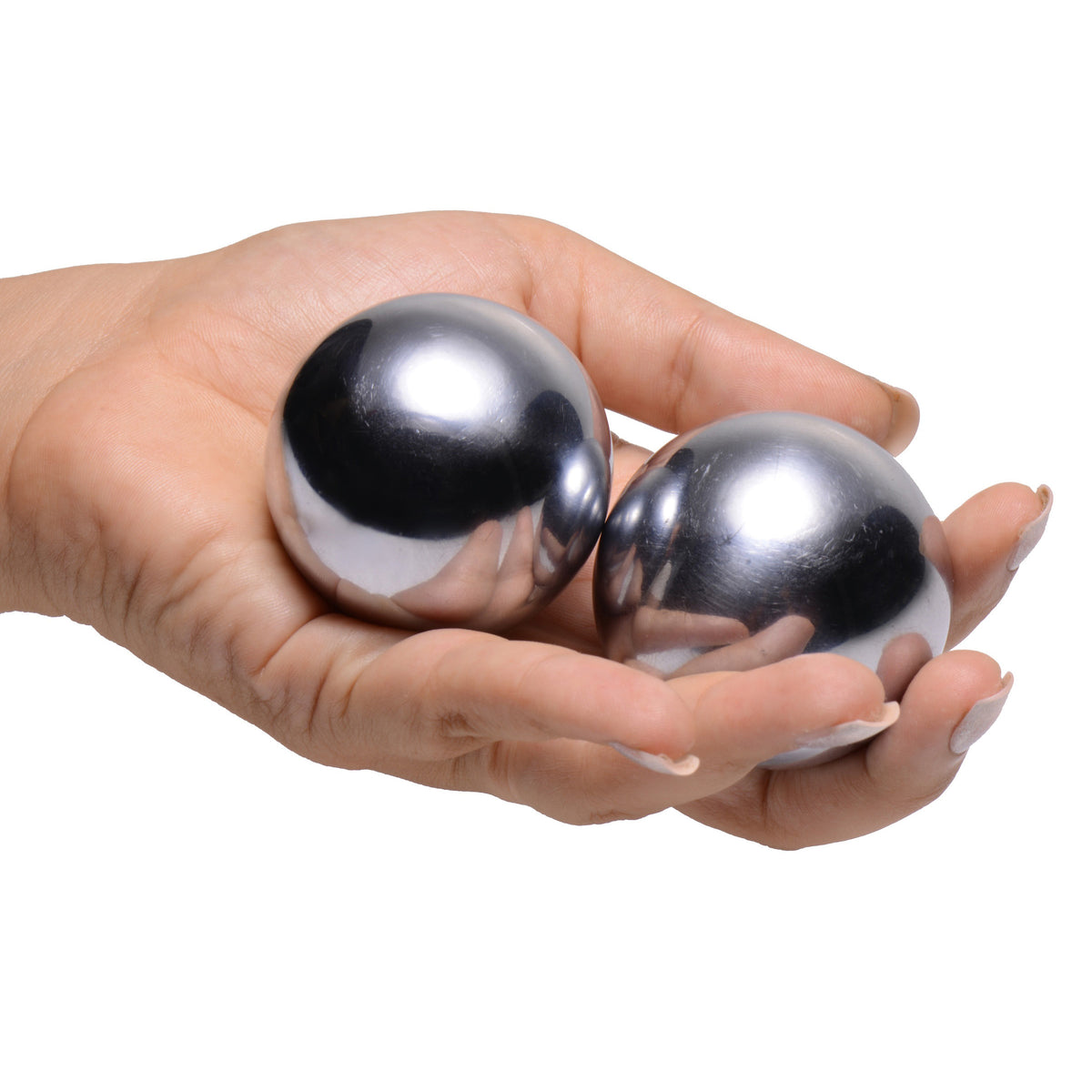 Titanica Extreme Steel Orgasm Balls – kegel exerciser, Metal