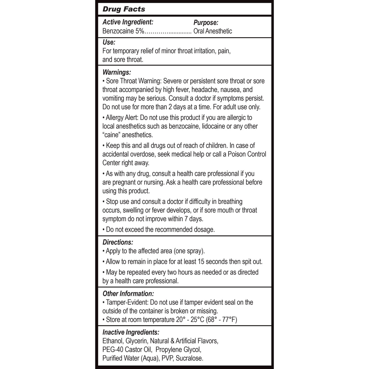 Suck It Throat Desensitizing Oral Sex Spray - 2 oz (view 3)