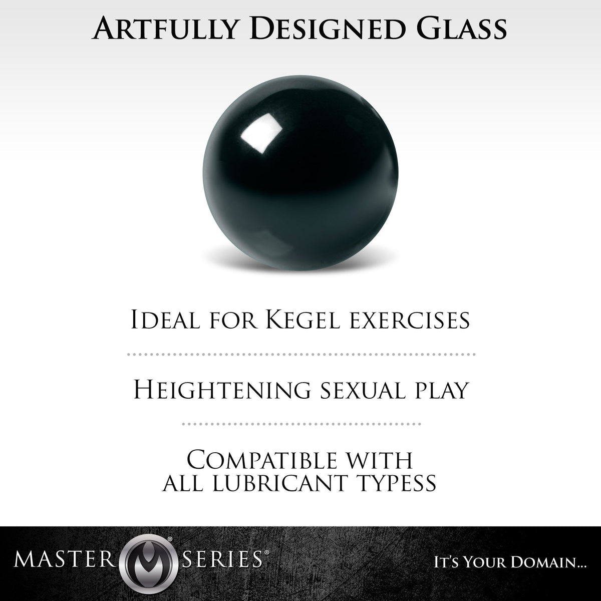 Jaded Glass Ben Wa Kegel Balls - Green – kegel exerciser, Glass (view 7)