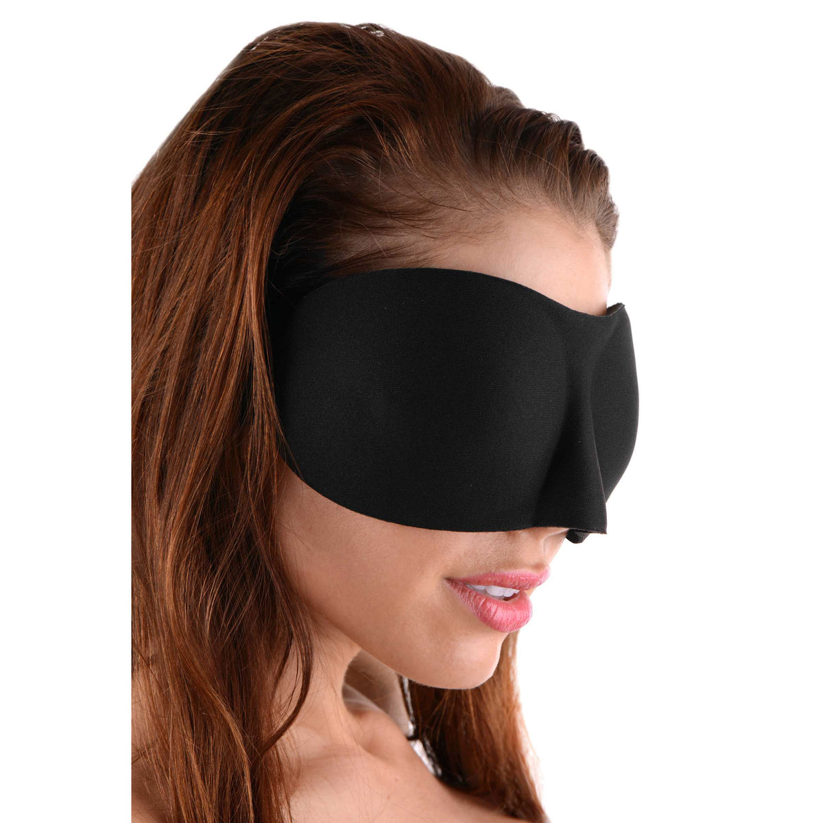 Frisky Deluxe Black Out Blindfold – hood and blindfold