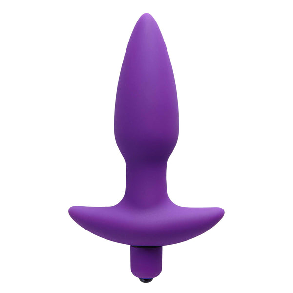 Aria Vibrating Silicone Anal Plug- Medium – butt plug, Silicone