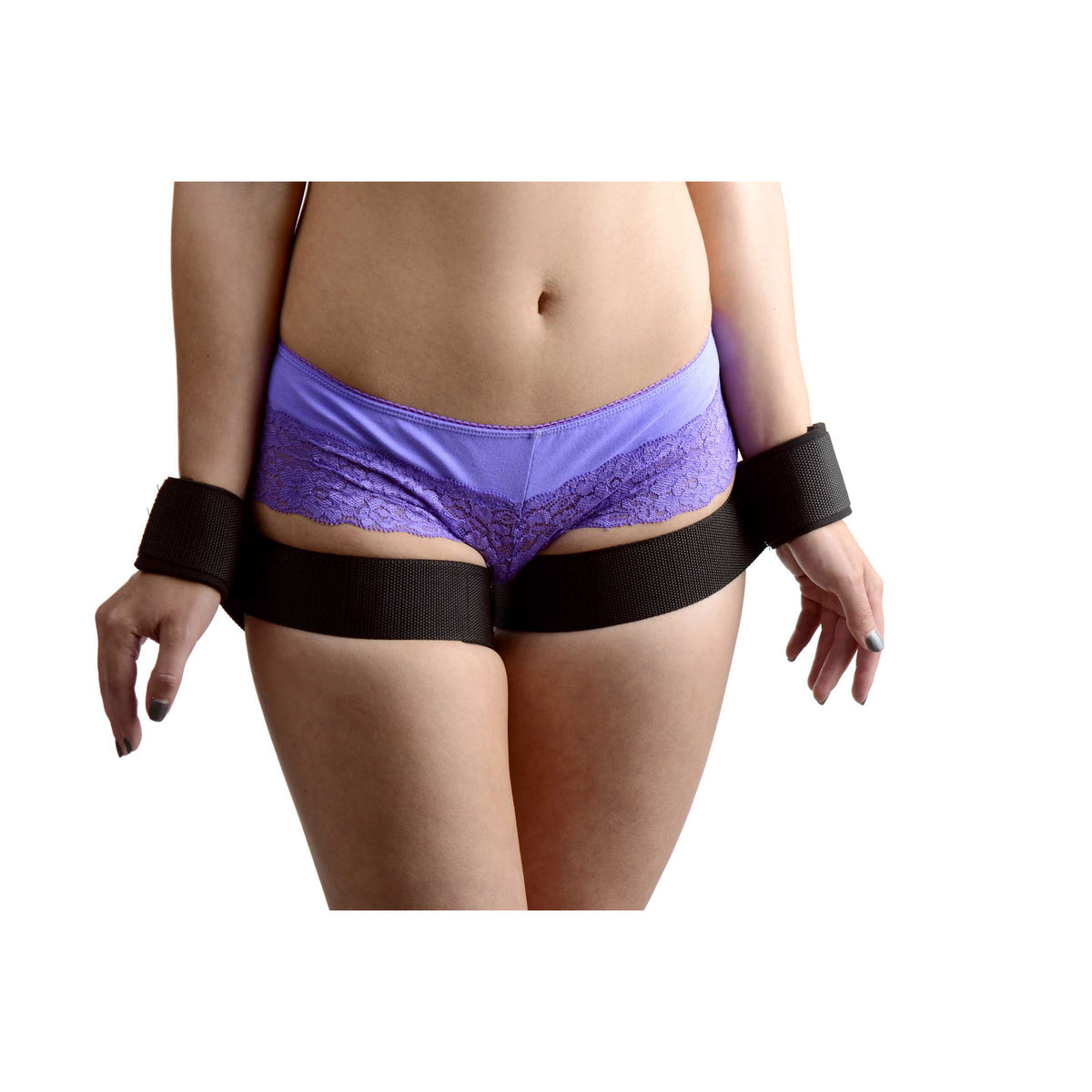 Take Me Thigh Cuff Restraint System – restraints and cuffs, Fabric (view 2)