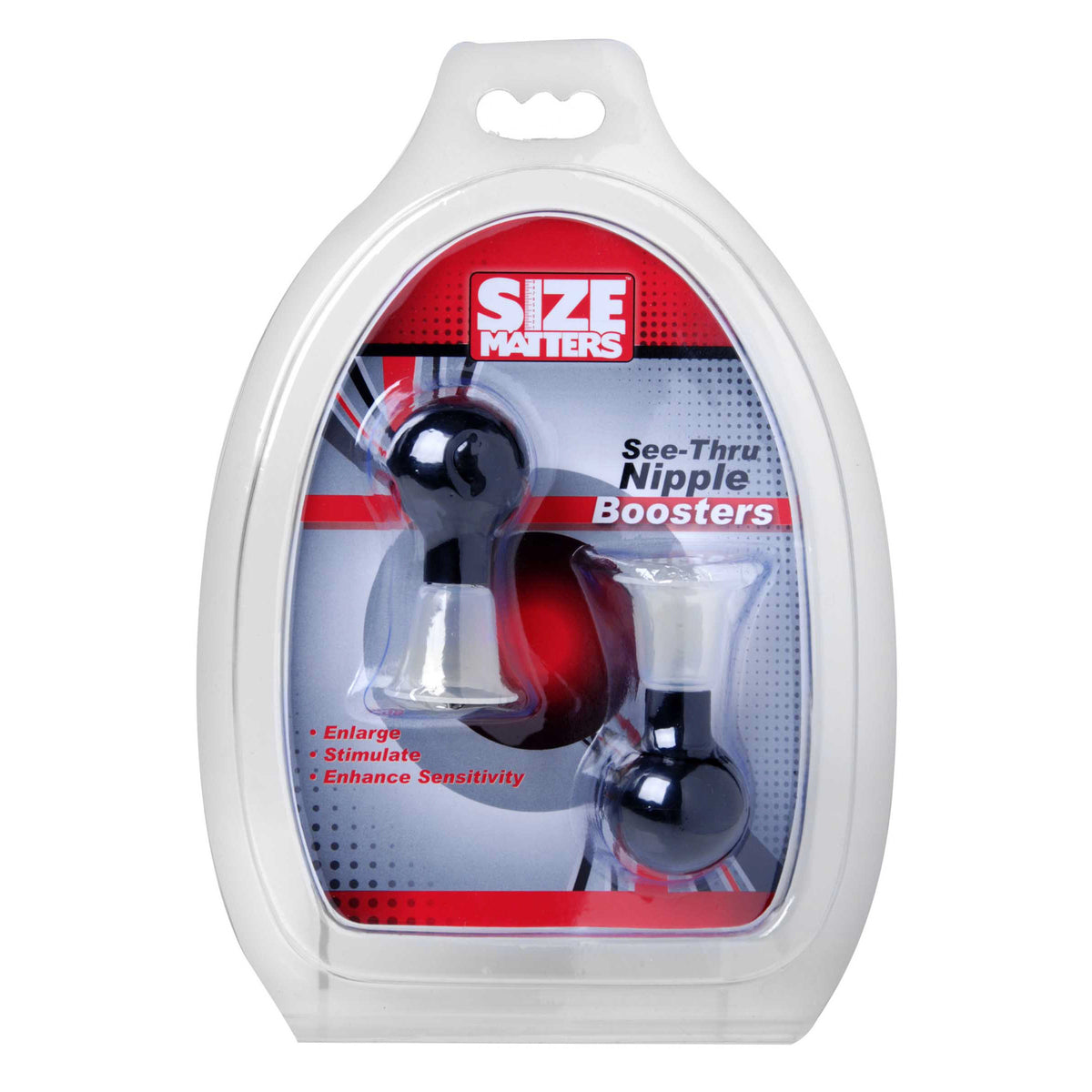 Size Matters See-Thru Nipple Boosters – nipple toy, TPE (view 3)