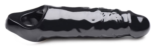 Mamba Cock Sheath Packaged - Black – penis pump and enhancer, TPE