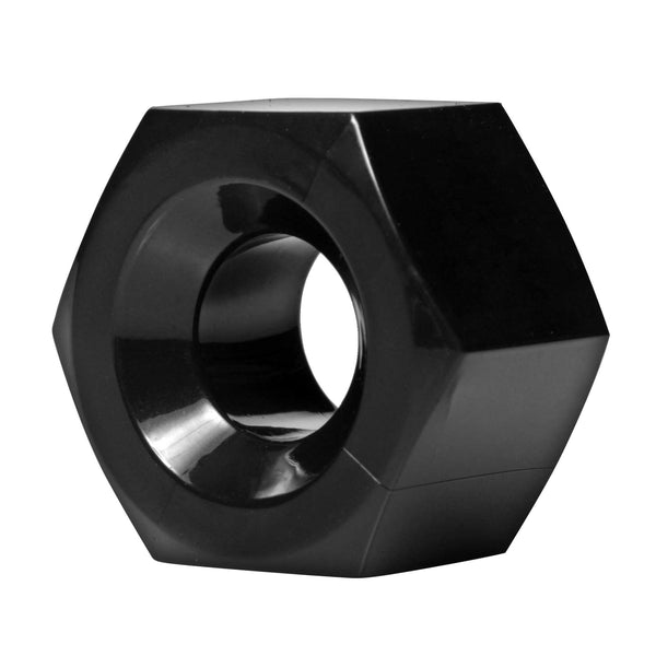 Hex Heavy Duty Cock Ring and Ball Stretcher, TPE